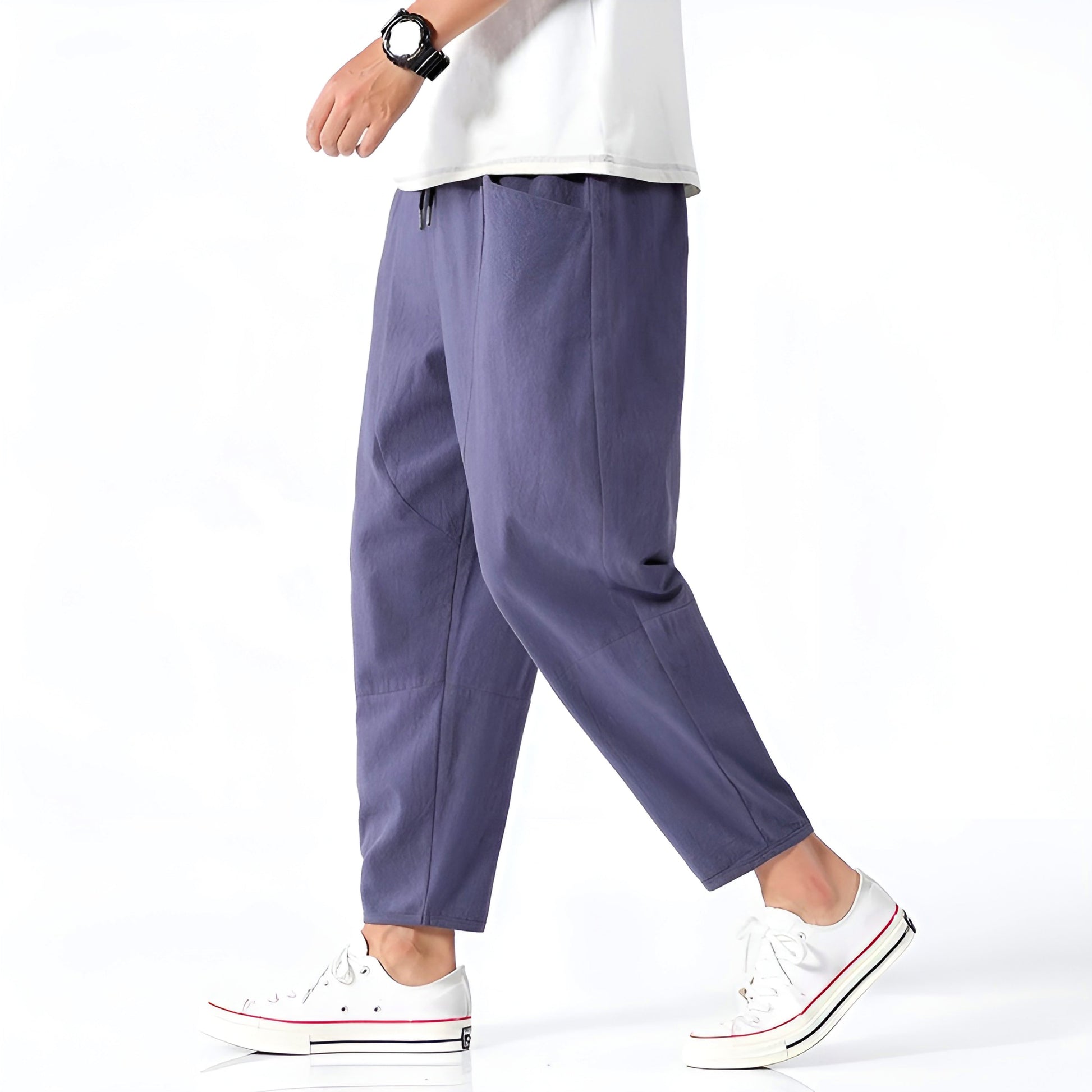 Image of Men's Relaxed Fit Cropped Pants