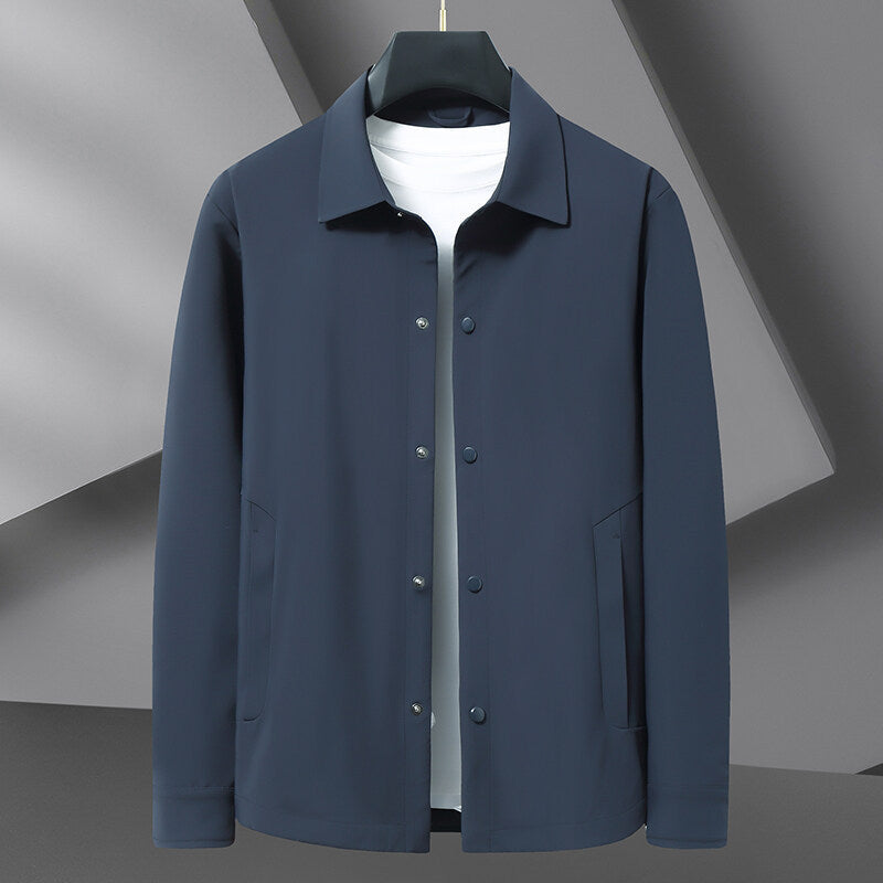 Image of Men's Snap Front Shirt Jacket