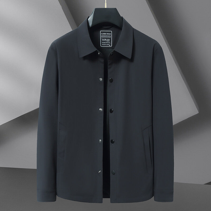 Image of Men's Snap Front Shirt Jacket