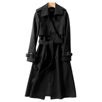 Trench Coat for Women - Belted Waist - Image 2