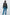 Oversized Cropped Jacket for Women - Button Front - Image 3