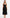 Floral A-Line Midi Dress for Women - Spaghetti Strap Slit - Image 3