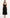 Floral A-Line Midi Dress for Women - Spaghetti Strap Slit - Image 4