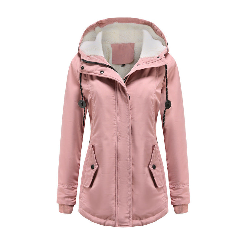 Hooded Jacket for Women - Long Sleeve - Image 5