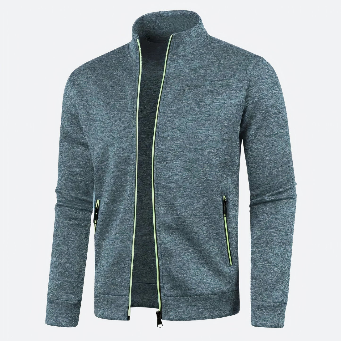 Full-Zip Jacket for Men - Zip Pockets - Image 6