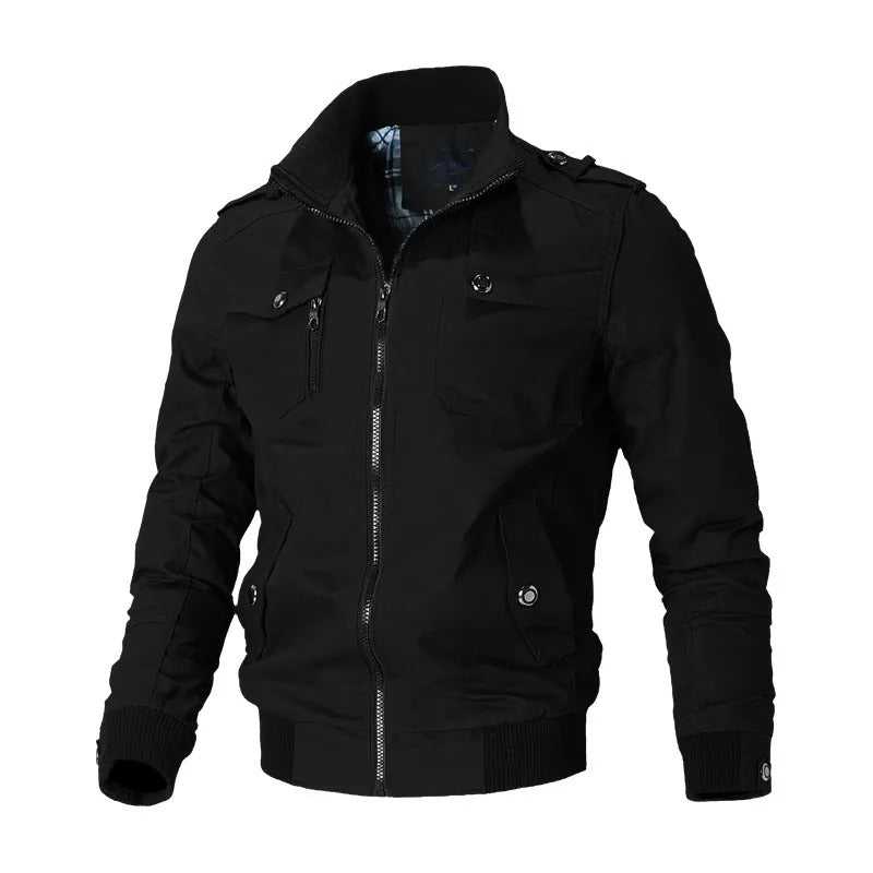 Bomber Jacket for Men - Full Zip - Image 1