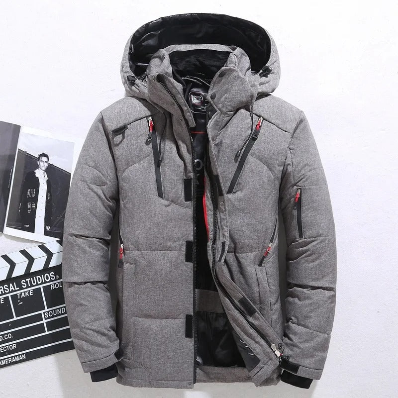 Puffer Hooded Jacket for Men - Long Sleeve - Image 1