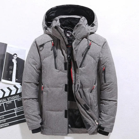 Puffer Hooded Jacket for Men - Long Sleeve - Image 1