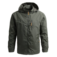 Hooded Casual Jacket for Men - Full Zip - Image 1