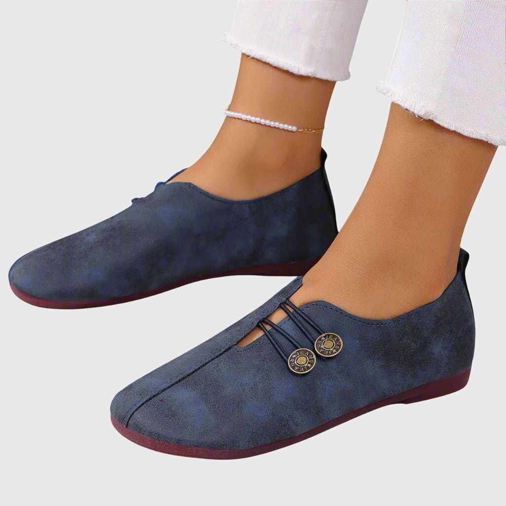 Image of Women's Round Toe Slip-On Flats