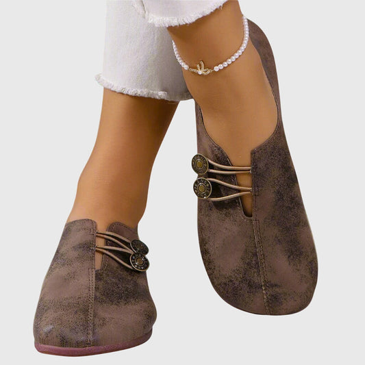 Image of Women's Round Toe Slip-On Flats