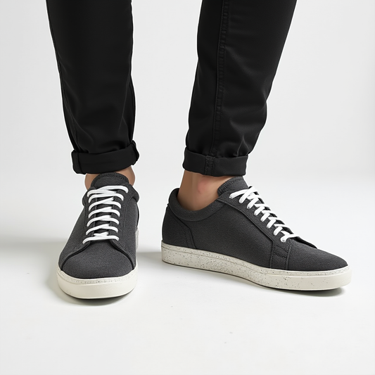 Lace-Up Sneakers for Men - Low Top - Image 1